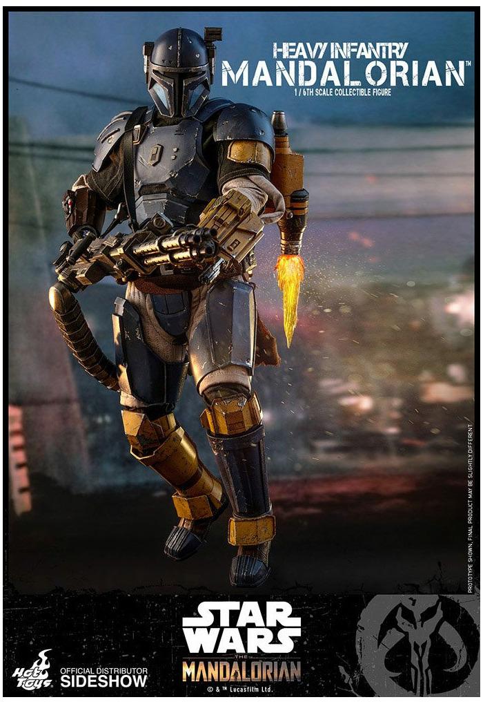STAR WARS - The Mandalorian - Heavy Infantry Mandalorian 1/6 Action Figure 12" TMS010