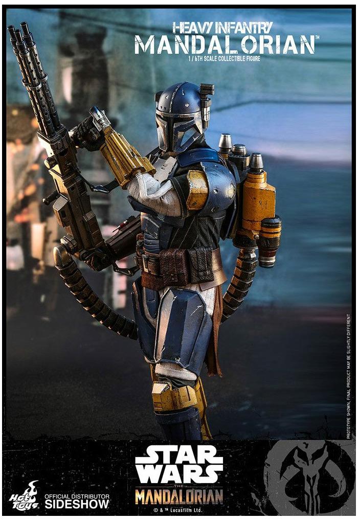 STAR WARS - The Mandalorian - Heavy Infantry Mandalorian 1/6 Action Figure 12" TMS010