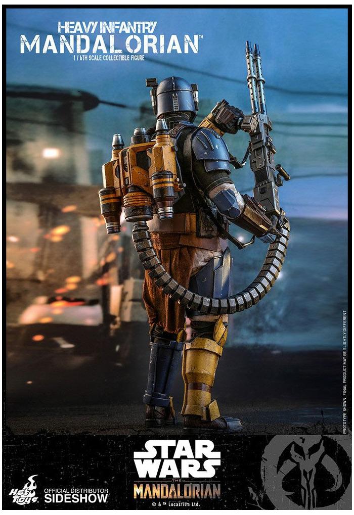 STAR WARS - The Mandalorian - Heavy Infantry Mandalorian 1/6 Action Figure 12" TMS010