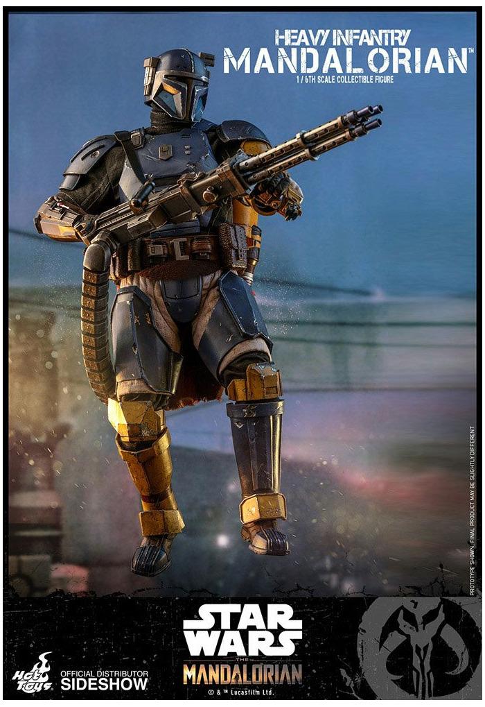 STAR WARS - The Mandalorian - Heavy Infantry Mandalorian 1/6 Action Figure 12" TMS010