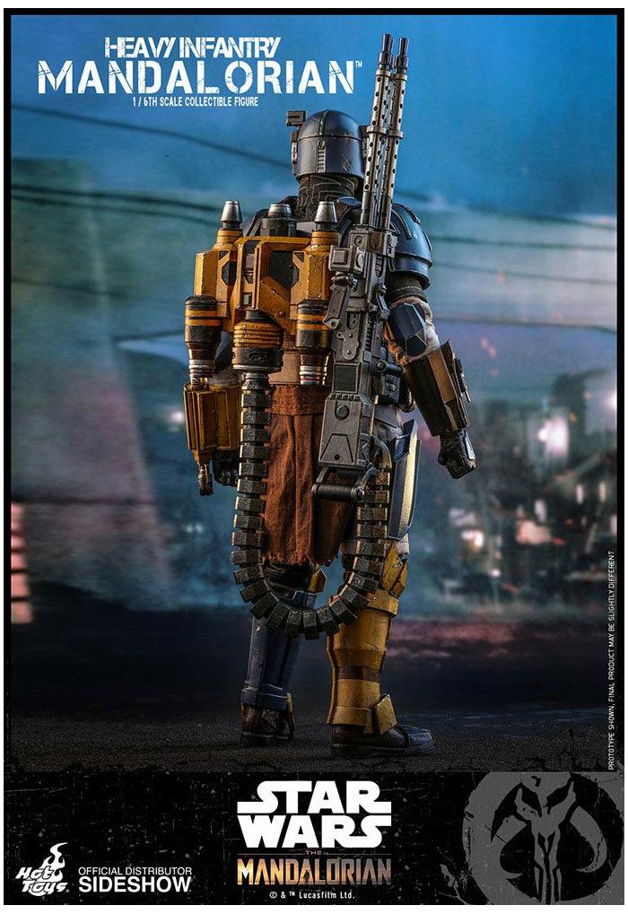 STAR WARS - The Mandalorian - Heavy Infantry Mandalorian 1/6 Action Figure 12" TMS010