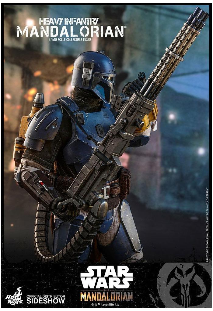 STAR WARS - The Mandalorian - Heavy Infantry Mandalorian 1/6 Action Figure 12" TMS010