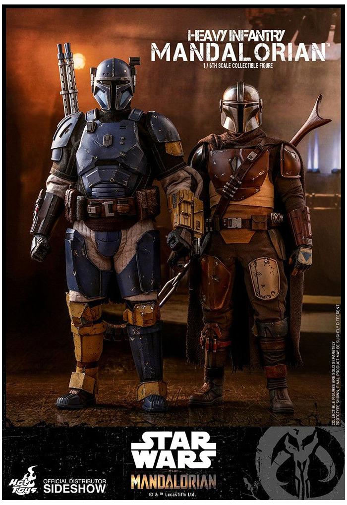 STAR WARS - The Mandalorian - Heavy Infantry Mandalorian 1/6 Action Figure 12" TMS010