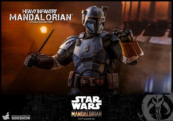 STAR WARS - The Mandalorian - Heavy Infantry Mandalorian 1/6 Action Figure 12" TMS010