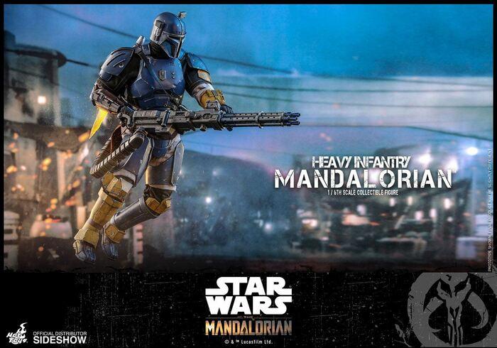 STAR WARS - The Mandalorian - Heavy Infantry Mandalorian 1/6 Action Figure 12" TMS010