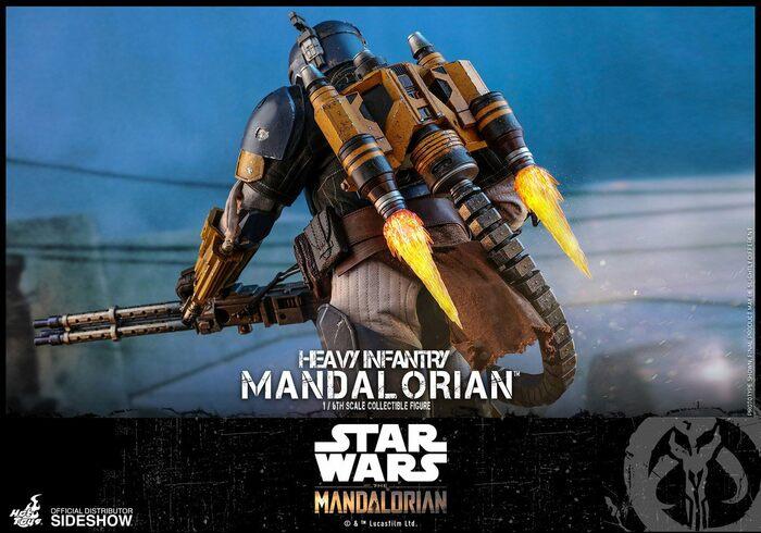 STAR WARS - The Mandalorian - Heavy Infantry Mandalorian 1/6 Action Figure 12" TMS010