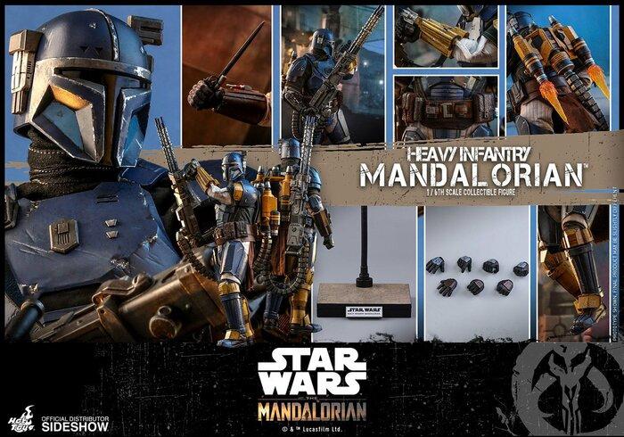 STAR WARS - The Mandalorian - Heavy Infantry Mandalorian 1/6 Action Figure 12" TMS010