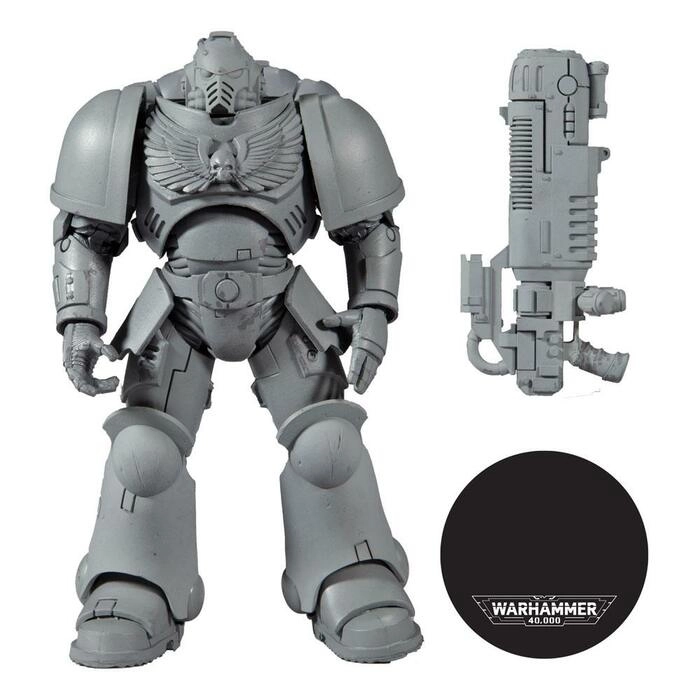 WARHAMMER 40K - Primaris Space Marine Hellblaster AP Action Figure