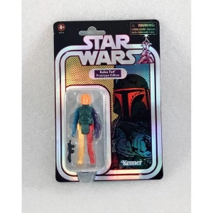 STAR WARS - Retro Collection - Multi-Colored Boba Fett Prototype Edition Action Figure Orange Helmet Ver.