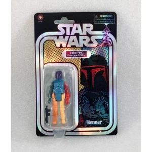 STAR WARS - Retro Collection - Multi-Colored Boba Fett Prototype Edition Action Figure Purple Helmet Ver.