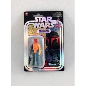 STAR WARS - Retro Collection - Multi-Colored Boba Fett Prototype Edition Action Figure Red Helmet Ver.