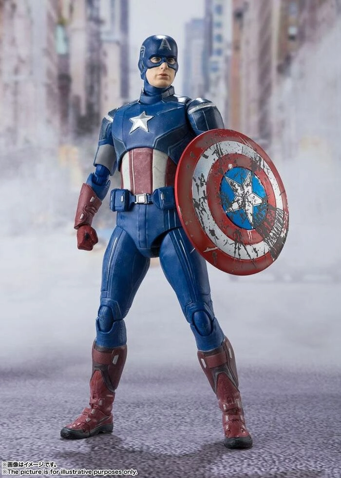 AVENGERS - Captain America Assemble Edition S.H. Figuarts Action Figure