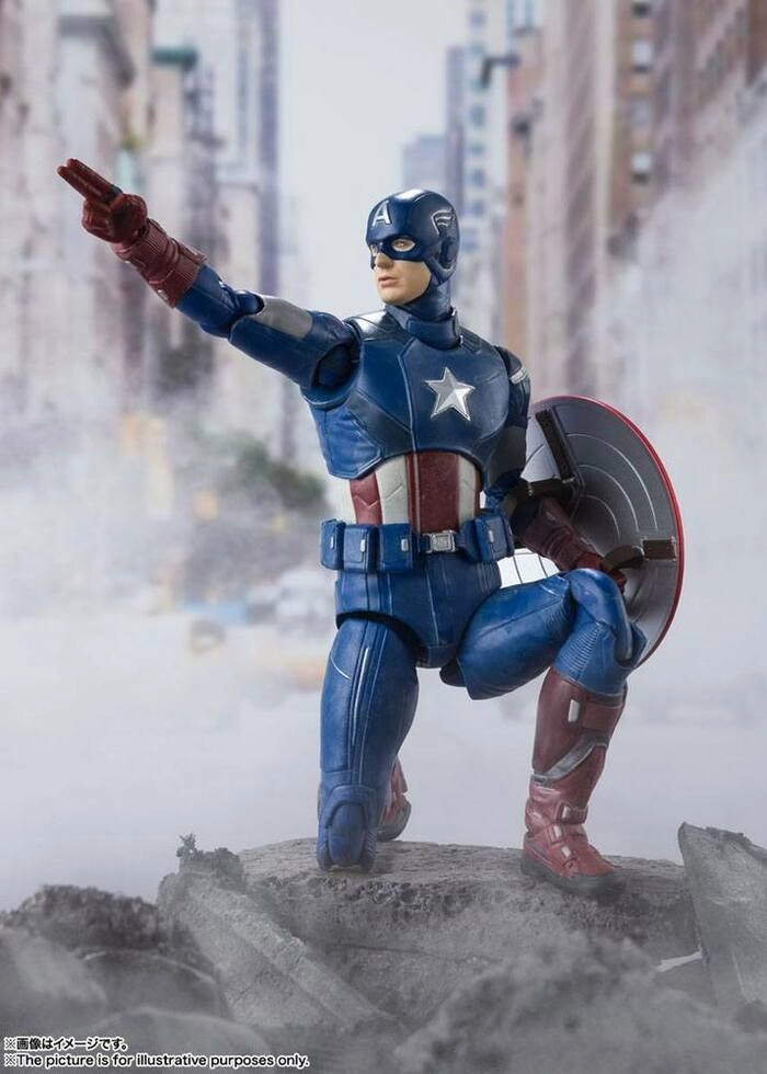 AVENGERS - Captain America Assemble Edition S.H. Figuarts Action Figure