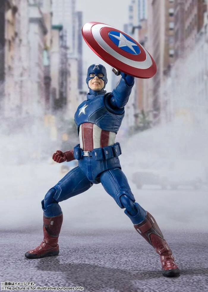 AVENGERS - Captain America Assemble Edition S.H. Figuarts Action Figure