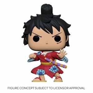 POP! Animation #921 - One Piece - Luffy in Kimono Vinyl Figure - Damaged Box
