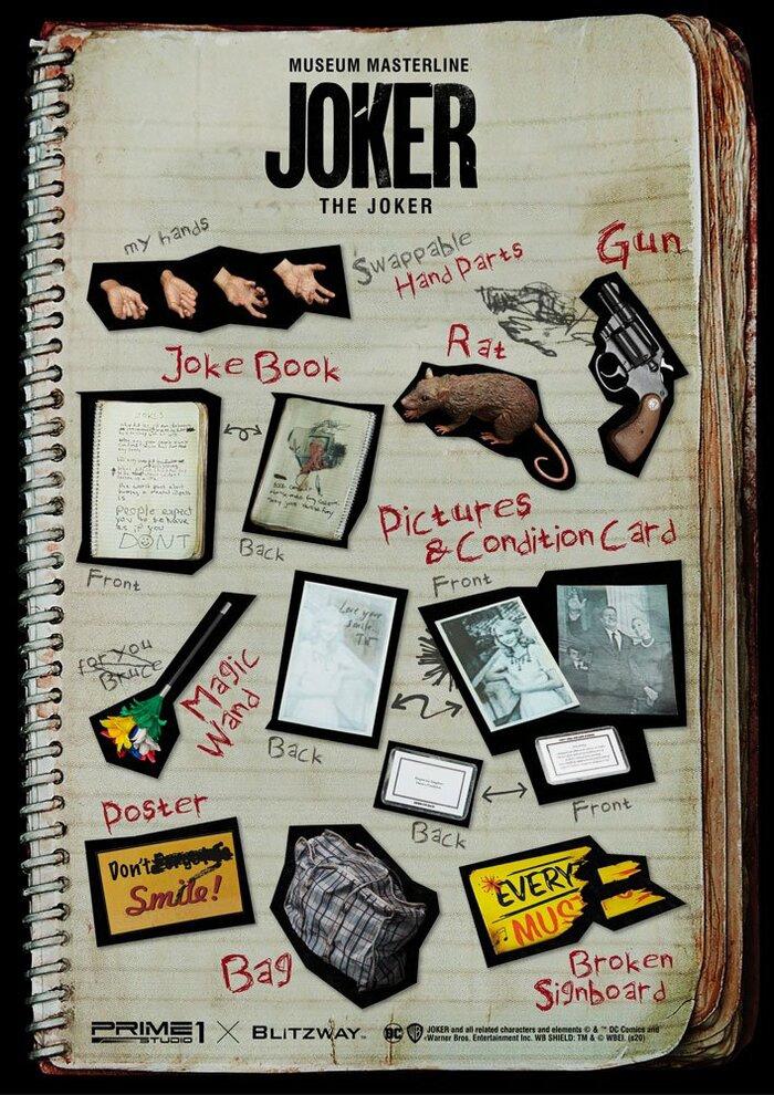 THE JOKER - Joker Bonus Version 1/3 Museum Masterline Statue