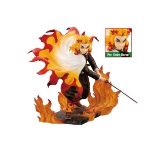 DEMON SLAYER - KIMETSU NO YAIBA - Kyojuro Rengoku Bonus Edition ArtFX J 1/8 Pvc Figure