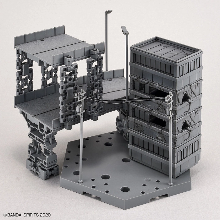 GUNDAM 30MM / 30 MINUTES MISSIONS - 1/144 Customize Scene Base City Area Ver. Model Kit