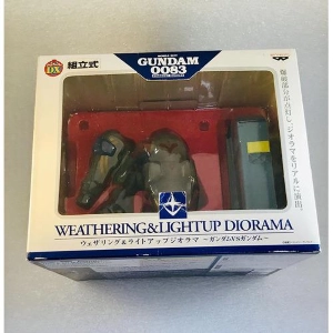 GUNDAM - Mobile Suit Gundam 0083 - Weathering & Lightup Diorama - GP02A Physalis