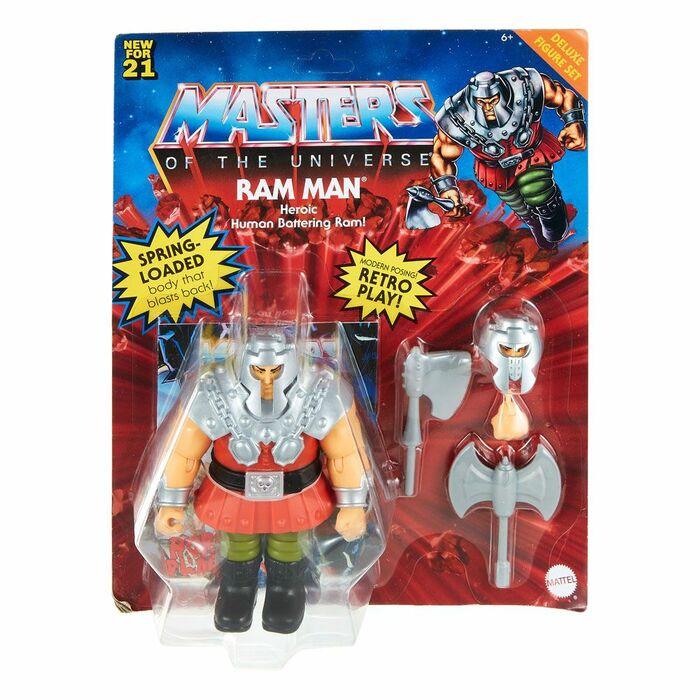 MASTERS OF THE UNIVERSE - Origins - Ram Man Deluxe Action Figure