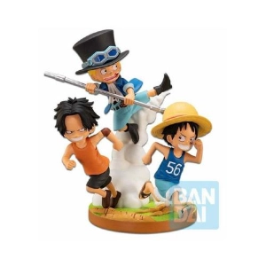ONE PIECE - The Bonds of Brothers Pvc Diorama Ichibansho