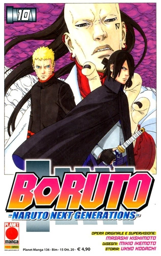 BORUTO : NARUTO NEXT GENERATION 10 PLANET MANGA 136