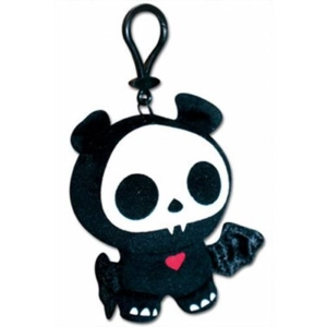 SKELANIMALS - Diego Bat Clip-on Plush
