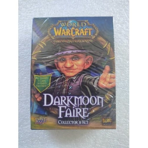 WORLD OF WARCRAFT - Card Game Darkmoon Faire Collector's Set Upper Deck Italiano