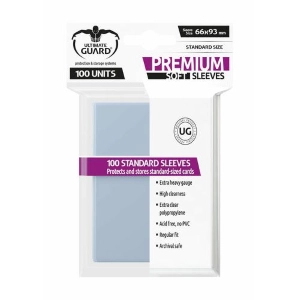 Ultimate Guard Premium Soft Sleeves Standard Size Transparent (100)