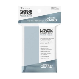 Ultimate Guard Premium Soft Sleeves for Board Game Cards Standard European (50)