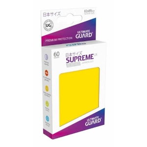 Ultimate Guard Supreme UX Sleeves Japanese Size Yellow (60)