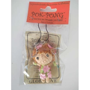 POK-PONG - Baby Flora Phone Strap Mini Doll