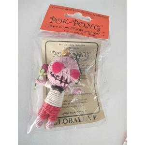 POK-PONG - Silence of Love Phone Strap Mini Doll