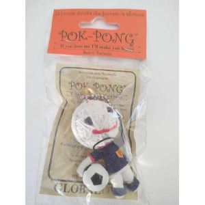 POK-PONG - Soccer Phone Strap Mini Doll
