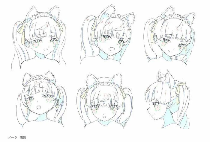 ORIGINAL CHARACTER - Nora by Humikane Shimada 1/7 Pvc Figure with Animated Blu-ray Disc