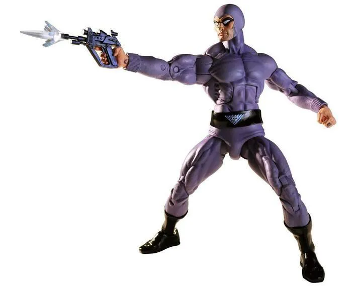 DEFENDERS OF THE EARTH - Series 1 - The Phantom Action Figure - Damaged Box