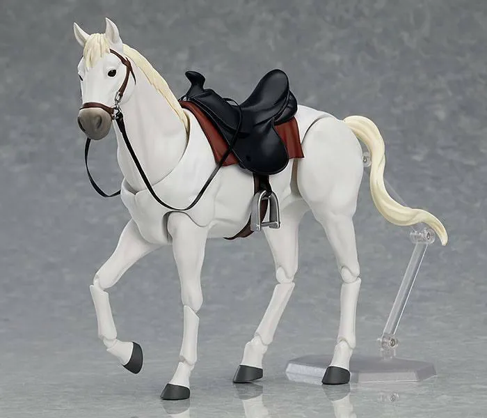 ORIGINAL CHARACTER - Horse Ver. 2 White Figma Action Figure # 490b