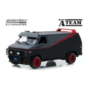 A-TEAM - 1983 GMC Vandura 1/24 Diecast Model - Damaged Box