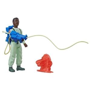 GHOSTBUSTERS - The Real Ghostbusters Kenner Classics Wave 1 - Winston Zeddemore and Chomper Ghost Action Figure