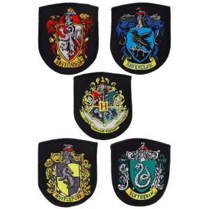 HARRY POTTER - Patches House Crests 5-Pack