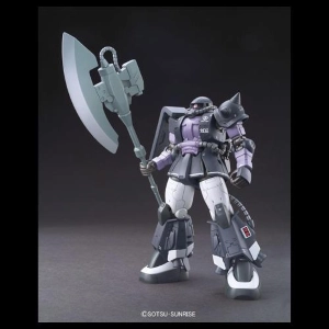GUNDAM - 1/144 MS-06R-1A Zaku II High Mobility Type Ortega Custom Model Kit HGGO # 005