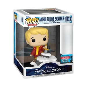 POP! Deluxe Disney - The Sword in the Stone - Arthur Pulling Excalibur Vinyl Figure Exclusive NYCC 2021