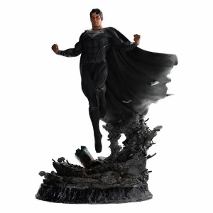 DC COMICS - Zack Snyder's Justice League - Superman Black Suit 1/4 Polystone Statue