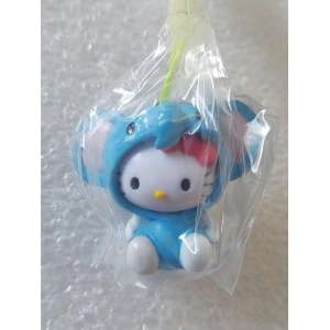 HELLO KITTY - Animals Costume Swing Phone Strap - Elephant