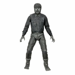 UNIVERSAL MONSTERS - The Wolf Man Black & White Ver. Ultimate Action Figure