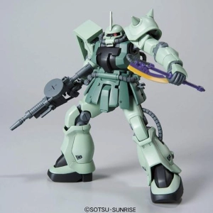 GUNDAM - 1/144 MS-06F-2 Zaku II F2 Zeon Ver. Model Kit HGUC # 105