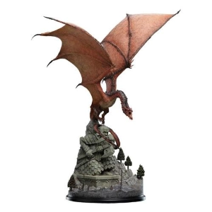 THE HOBBIT - Smaug the Fire-Drake Polystone Statue