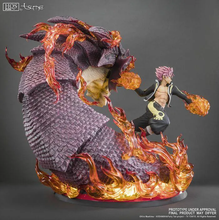 FAIRY TAIL - Natsu Dragon Slayer HQS+ 1/4 Statue