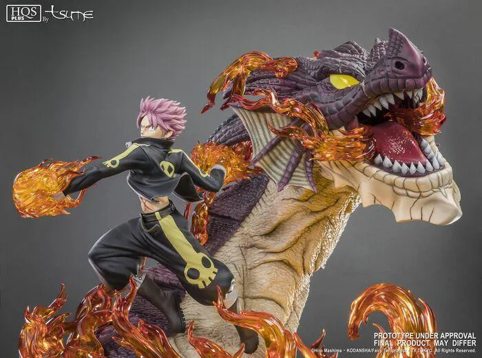 FAIRY TAIL - Natsu Dragon Slayer HQS+ 1/4 Statue