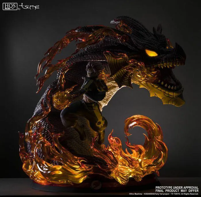 FAIRY TAIL - Natsu Dragon Slayer HQS+ 1/4 Statue